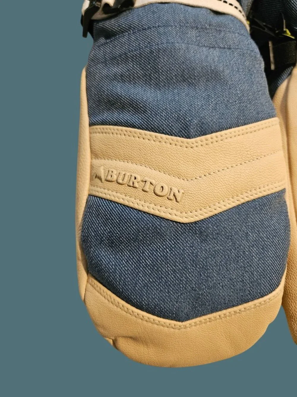 Burton Gore-tex Goatskin & Polyester Women Warmest Mittens Size Large